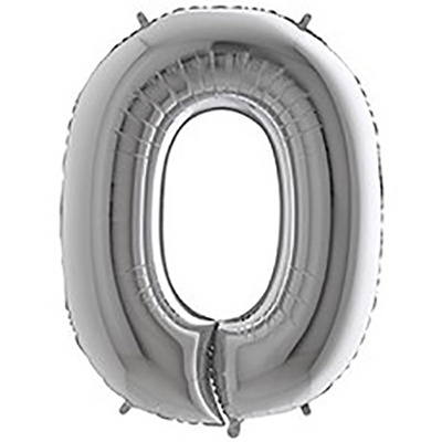 Cijfer Silver 0 - 26 inch - Grabo