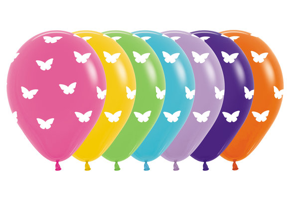R12 - Butterflies - Assortment - 25 Stuks