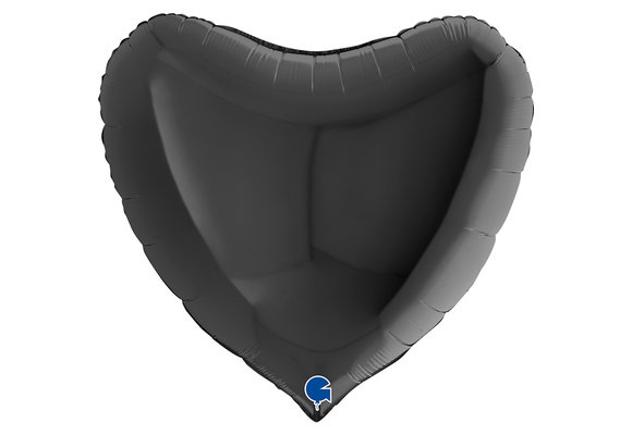 Heart - Black - 36"/91cm - Grabo