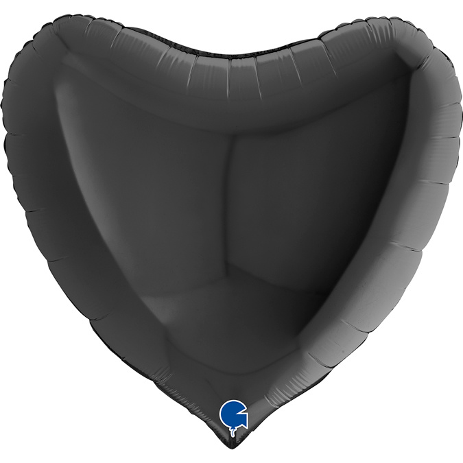 Heart - Black - GR36"/91cm