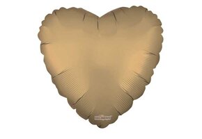 Heart - Matt Gold - K18"/45cm - VP