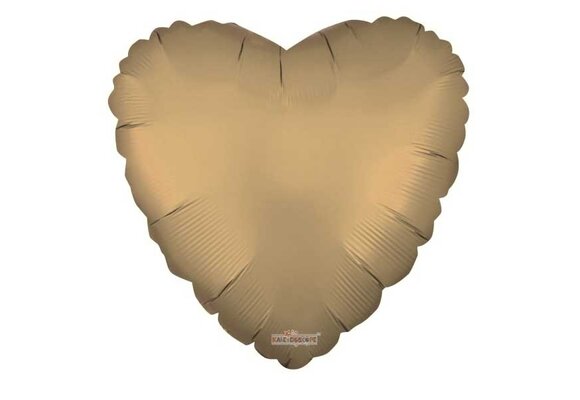 Heart - Matte Gold - K18"/45cm - VP