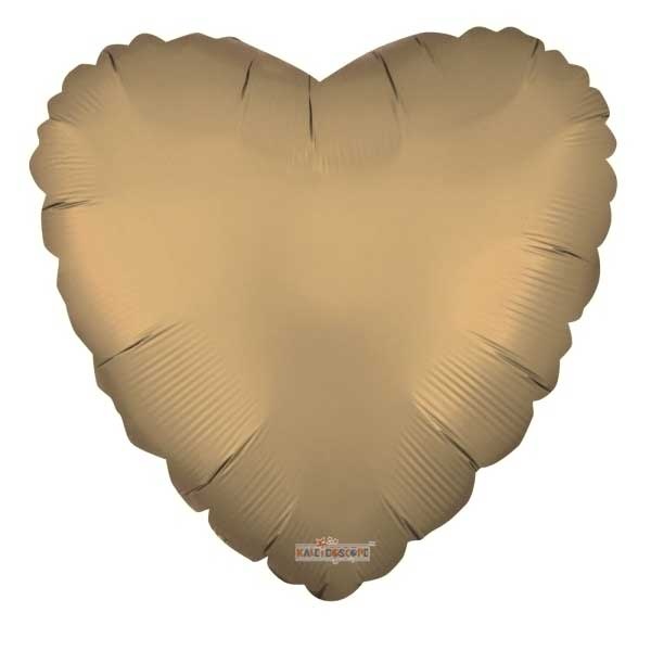 Heart - Matt Gold - K18"/45cm - VP