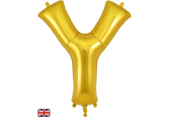 Letter Gold - Y - O34"/86cm