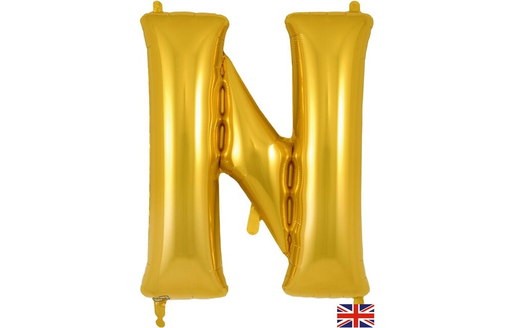 Letter Gold - N - Oaktree 34 inch