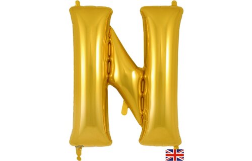 Letter Gold - N - Oaktree 34 inch