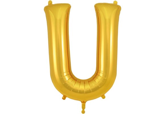 Letter Gold - U - O34"/86cm
