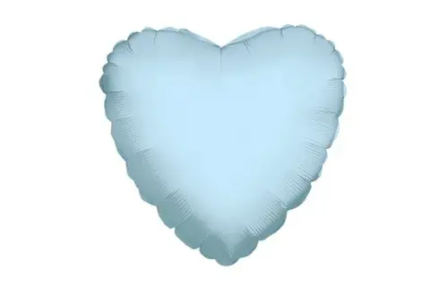 Heart - Light Blue - 18 inch - Kaleidsocope