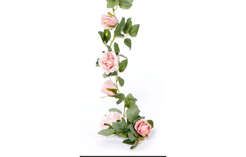 Rose Garland - Light Pink - 175cm