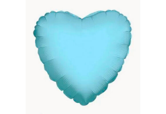 Heart - Baby Blue - K18"/45cm - VP