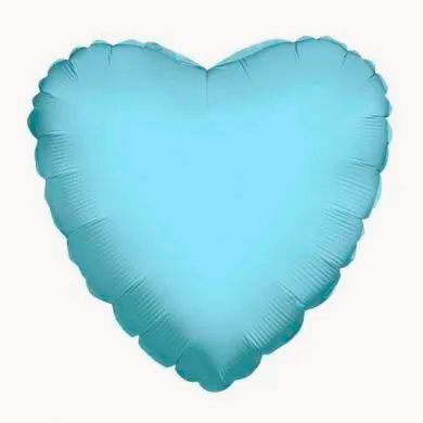 SALE > Heart - Baby Blue - 18 inch - Kaleidoscope