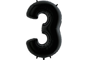 Cijfer Black 3 - 26 inch - Grabo