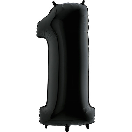 Cijfer Black 1 - 26 inch - Grabo