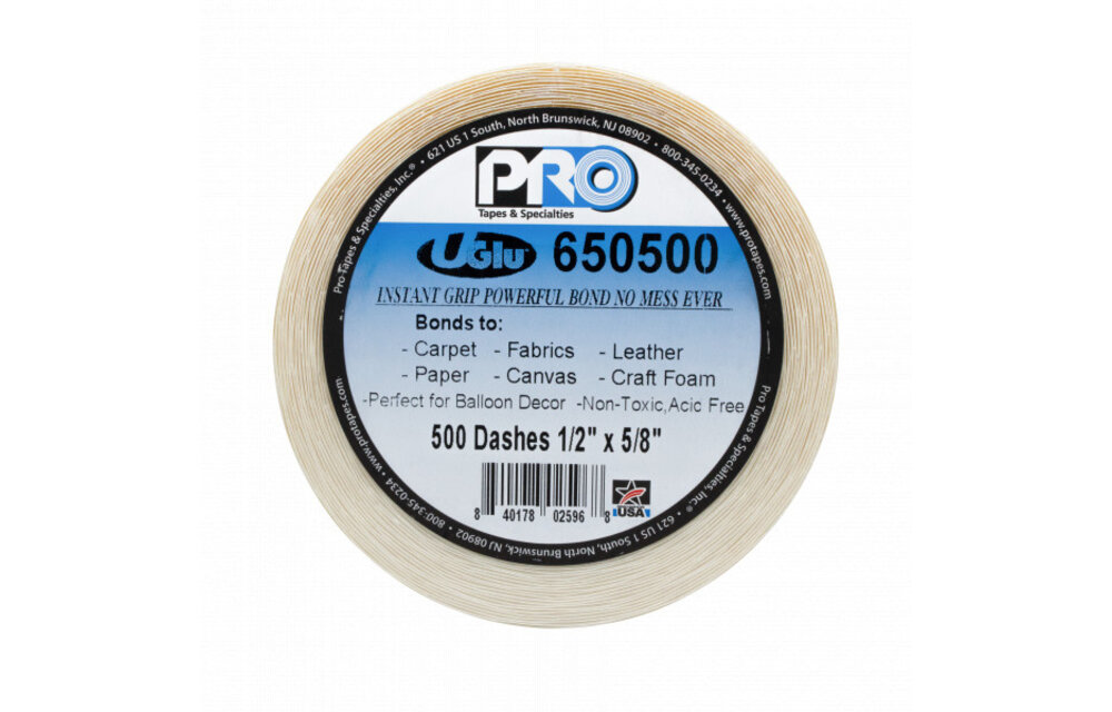 UGLU - Double Sided - Glue Dashes Roll - 500 stuks