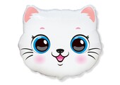 White Cat Head  - Flex - 24 inch