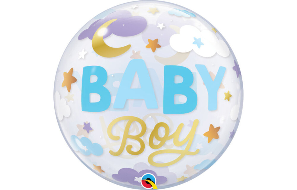BUBBLE Baby Boy - Sweet Dreams - 22 inch - Qualatex