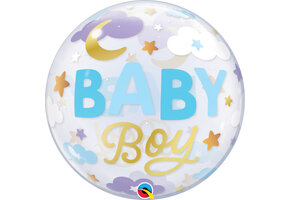 BUBBLE Baby Boy - Sweet Dreams - 22 inch - Qualatex