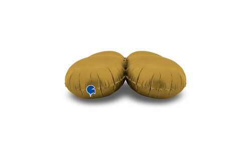 Base Round - Satin Gold - 19 Inch