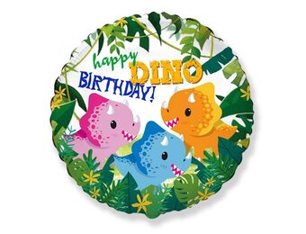 Happy Birthday - Dino's - FX18"/45cm
