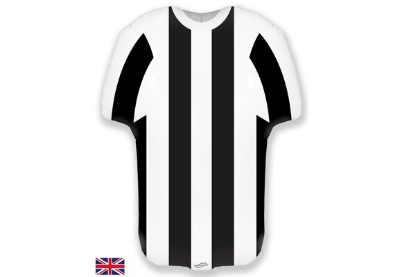 Sportshirt - Black/White Stripes - 24 inch
