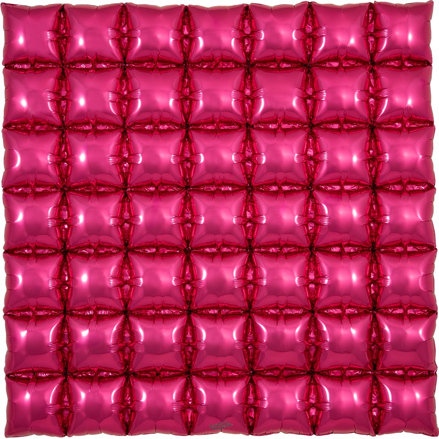 Waffle - Fuchsia - 91cm