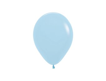 Sempertex 9 inch - Pastel Matte Blue - 640 - 50 Stuks