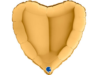 Heart - Gold - 36"/91cm - Grabo