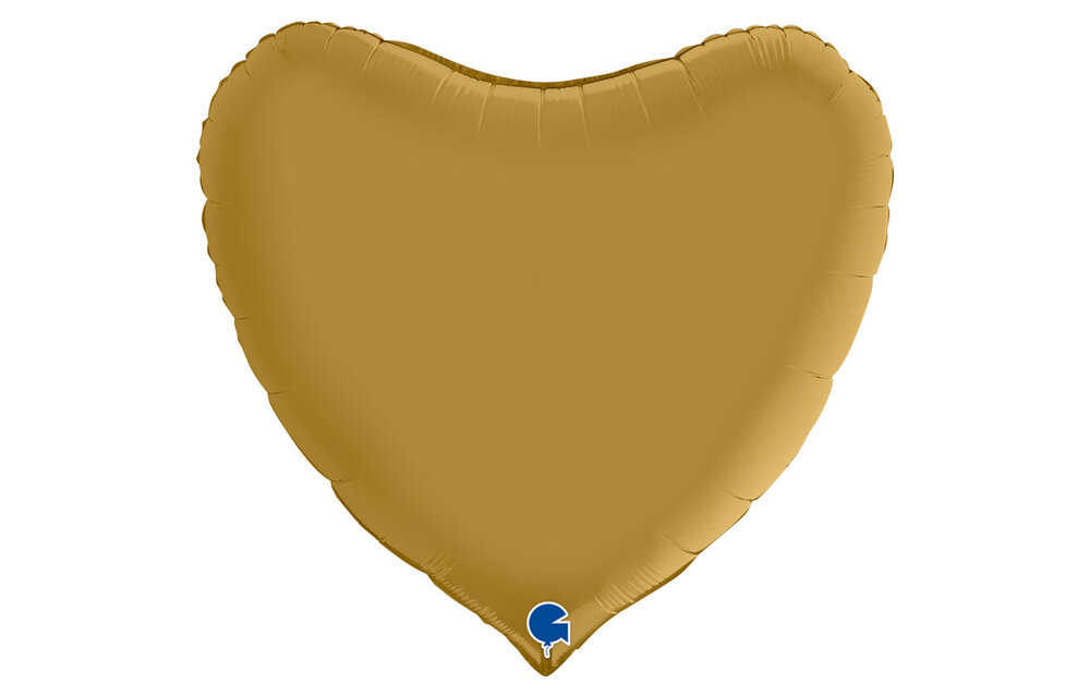 Heart - Satin Gold - 91 cm - Grabo