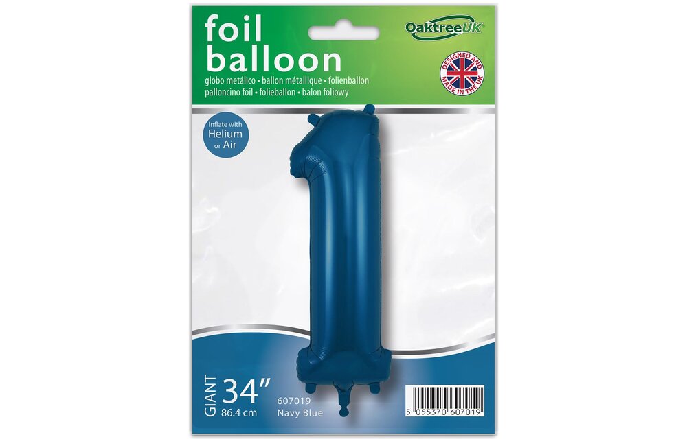 Cijfer Navy - 1 - Oaktree 34 inch