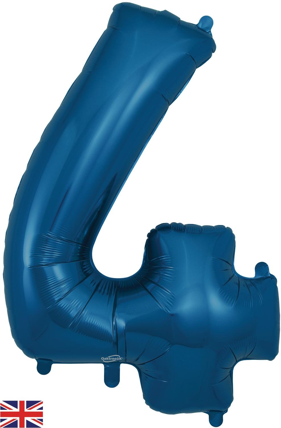 Cijfer Navy - 4 - O34"/86cm