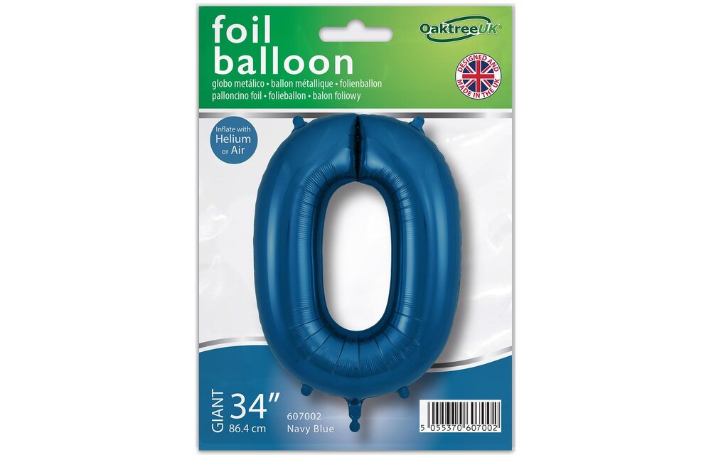 Cijfer Navy - 0 - Oaktree 34 inch
