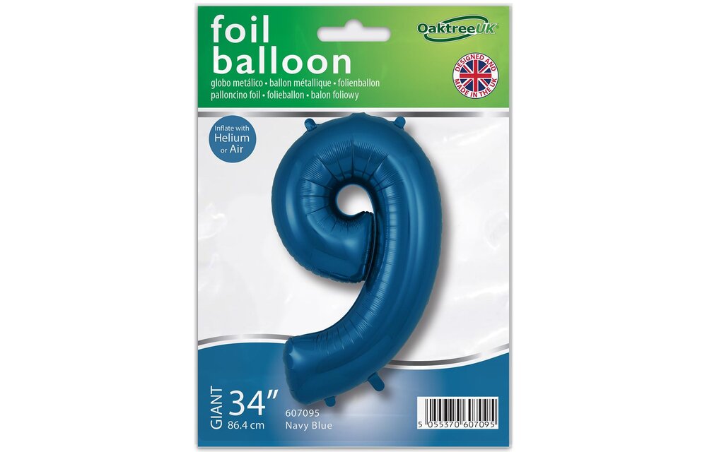 Cijfer Navy - 9 - Oaktree 34 inch