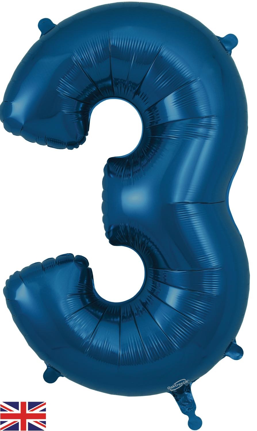 Cijfer Navy - 3 - Oaktree 34 inch