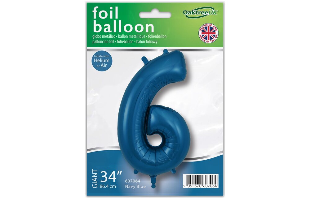 Cijfer Navy - 6 - Oaktree 34 inch