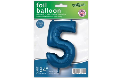 Cijfer Navy - 5 - Oaktree 34 inch