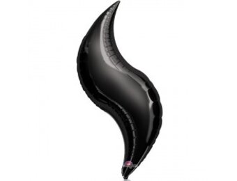 Curves - Onyx Black - 28"/71cm - 3 stuks