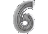 Cijfer Silver 6 - 26 inch - Grabo