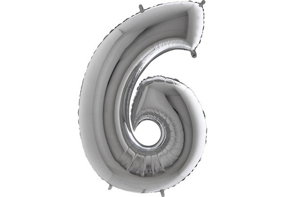 Cijfer Silver 6 - 26 inch - Grabo