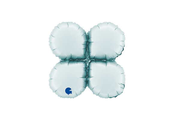 Base Round - Satin Pastel Blue - 13 Inch