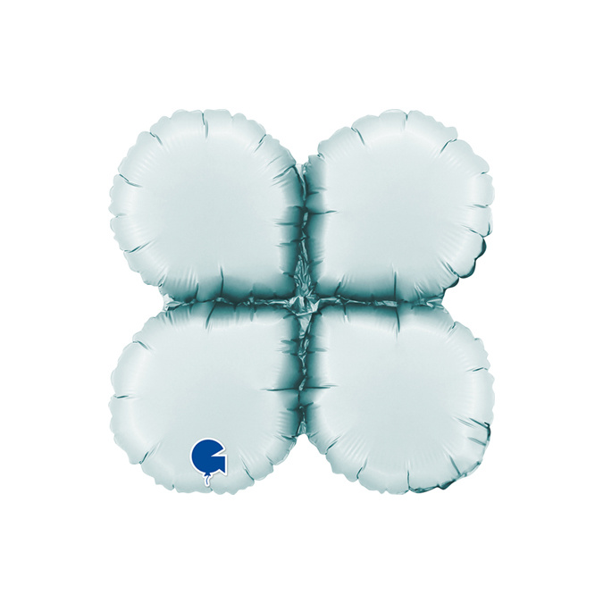 Base Round - Satin Pastel Blue - 13 Inch