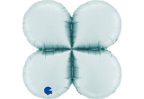 Base Round - Satin Pastel Blue - 26 Inch