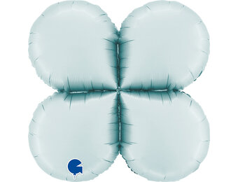 Base Round - Satin Pastel Blue - 26 Inch
