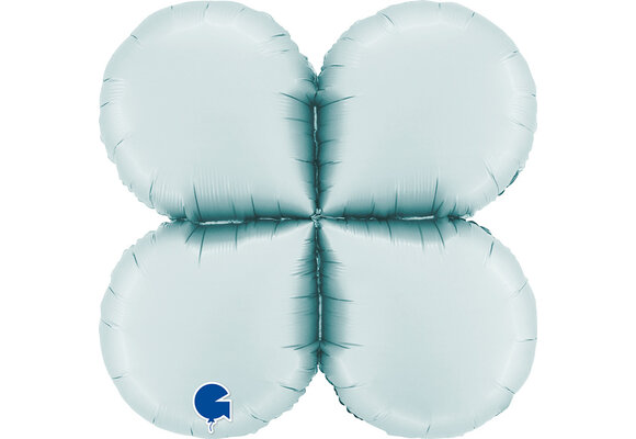 Base Round - Satin Pastel Blue - 26 Inch