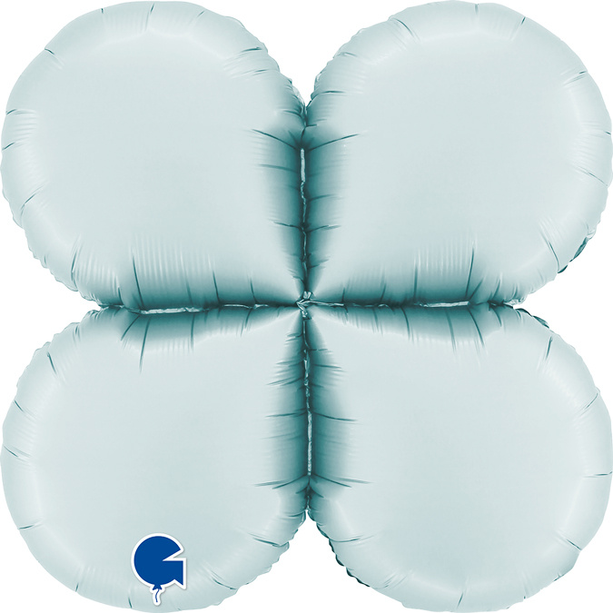 Base Round - Satin Pastel Blue - 26 Inch