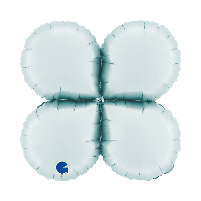 Base Round - Satin Pastel Blue - 19 Inch