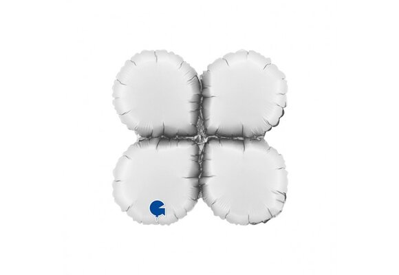 Base Round - Satin White - 13 Inch