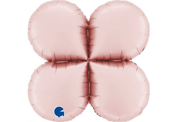 Base Round - Satin Pastel Pink - 26 Inch