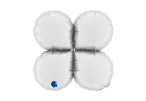 Base Round - Satin White - 19 Inch
