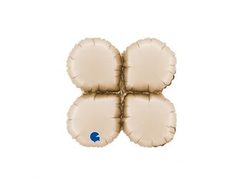 Base Round - Satin Cream - 13 Inch