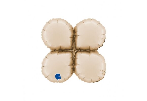 Base Round - Satin Cream - 13 Inch